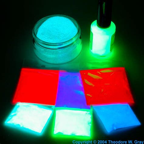 glow in the dark zinc.